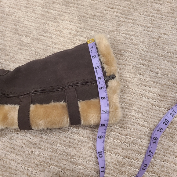 Bear traps winter boots upper leather and faux fur balance, man made materials - Picture 10 of 11